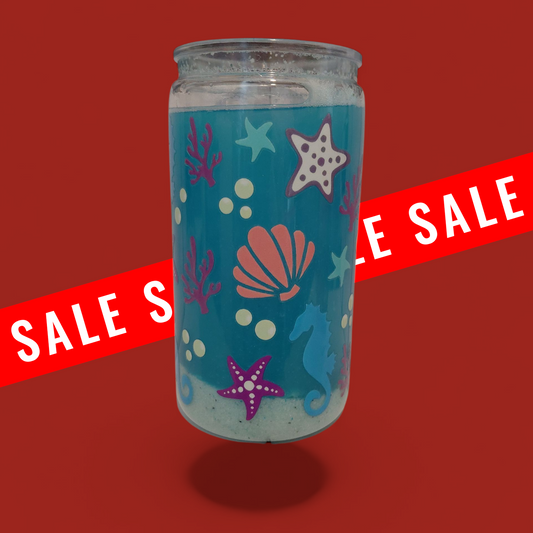 16oz Snow Globe Acrylic Tumblers