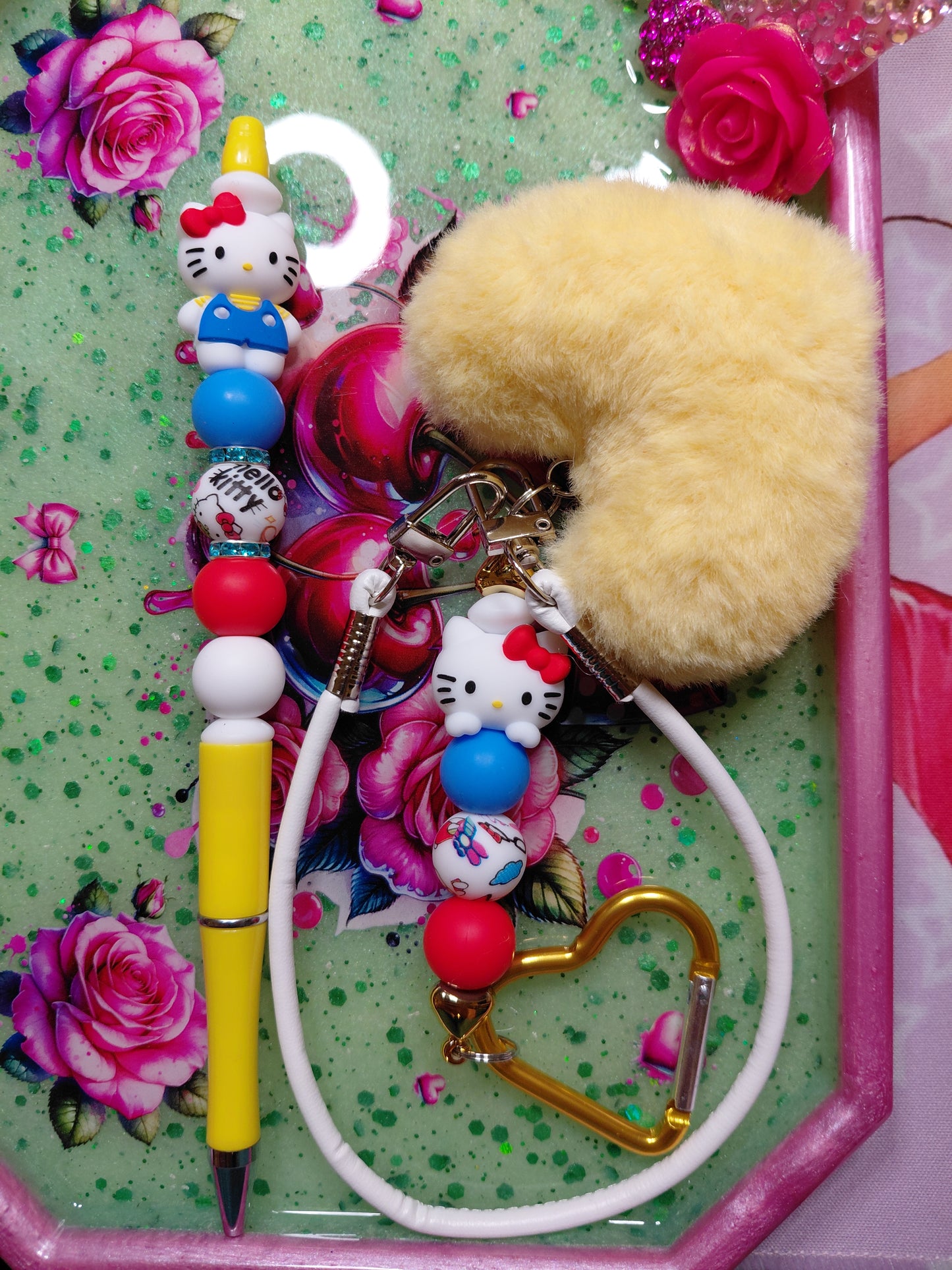 Pen and Keychain Set