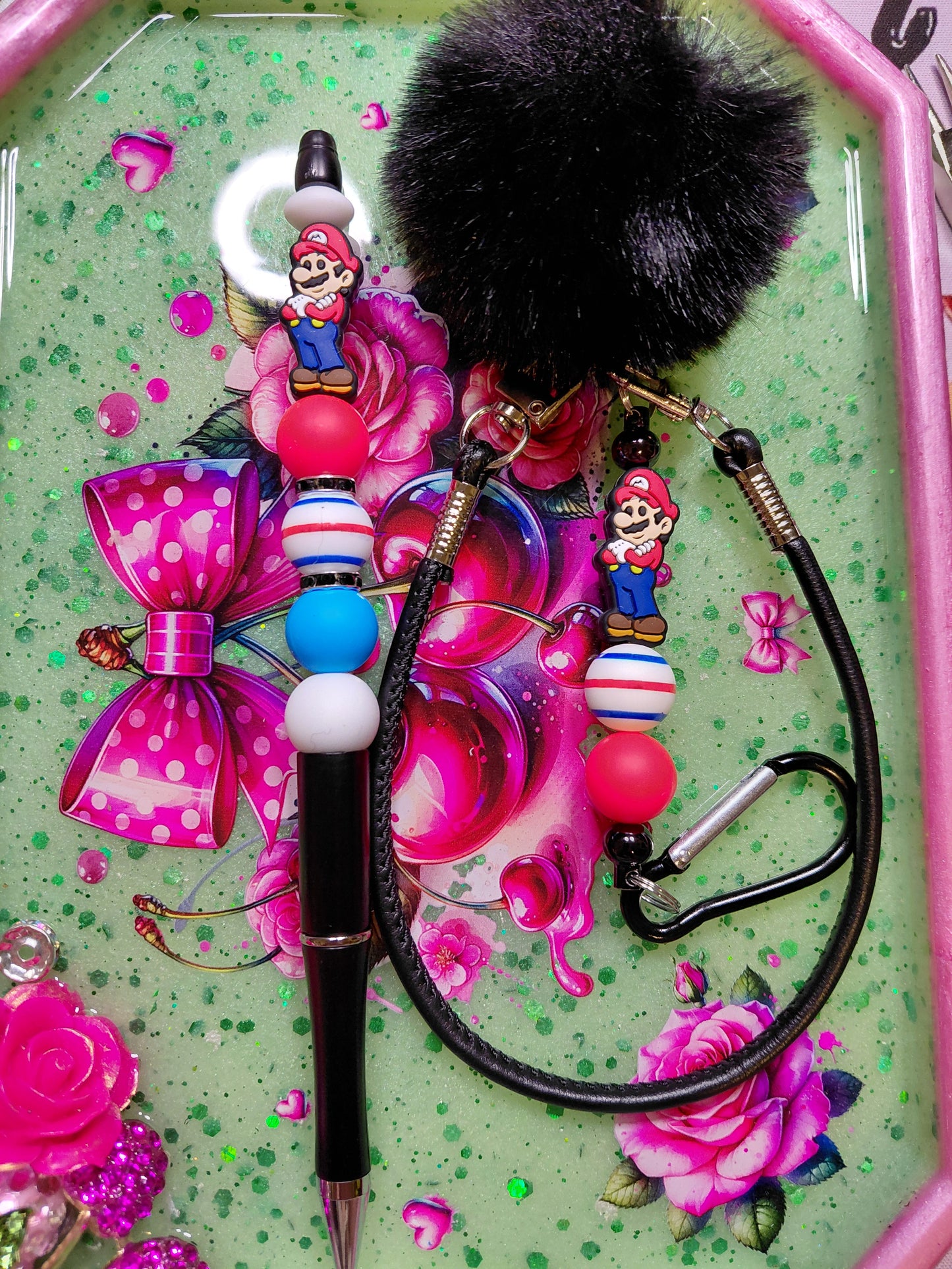 Pen and Keychain Set