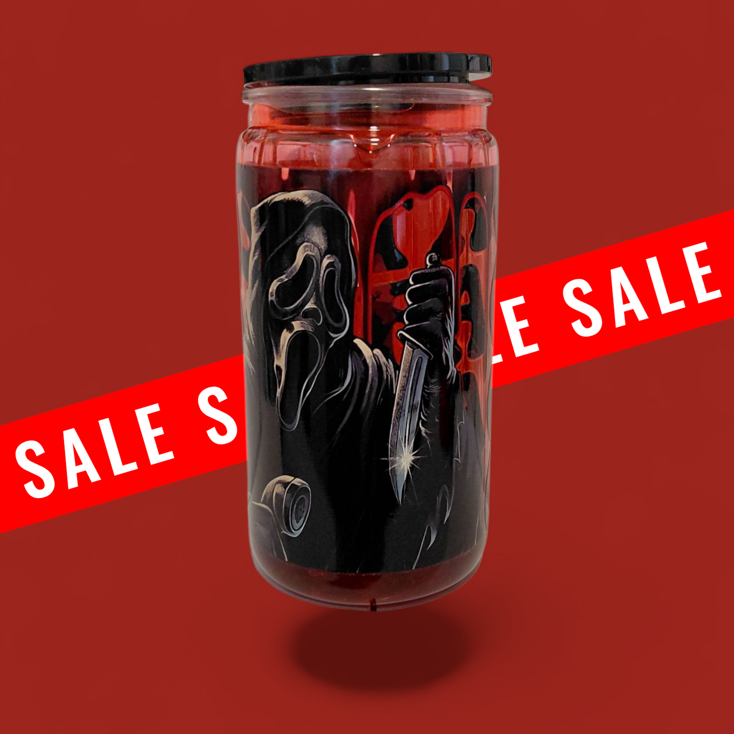 16oz Snow Globe Acrylic Tumblers