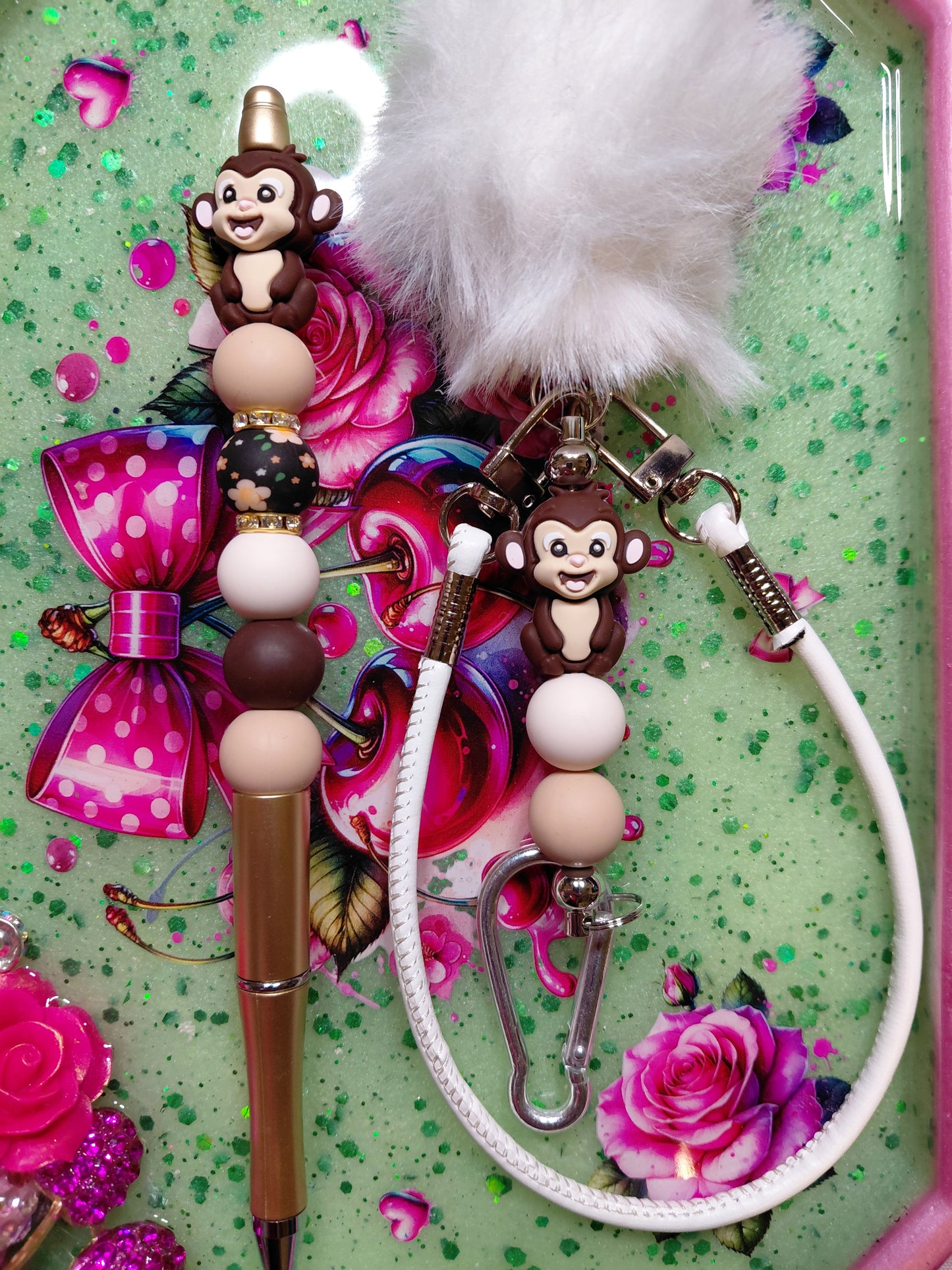 Pen and Keychain Set