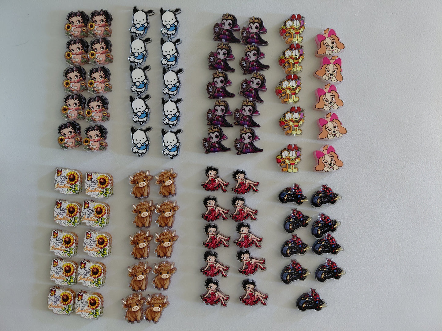 Acrylic Focal Beads