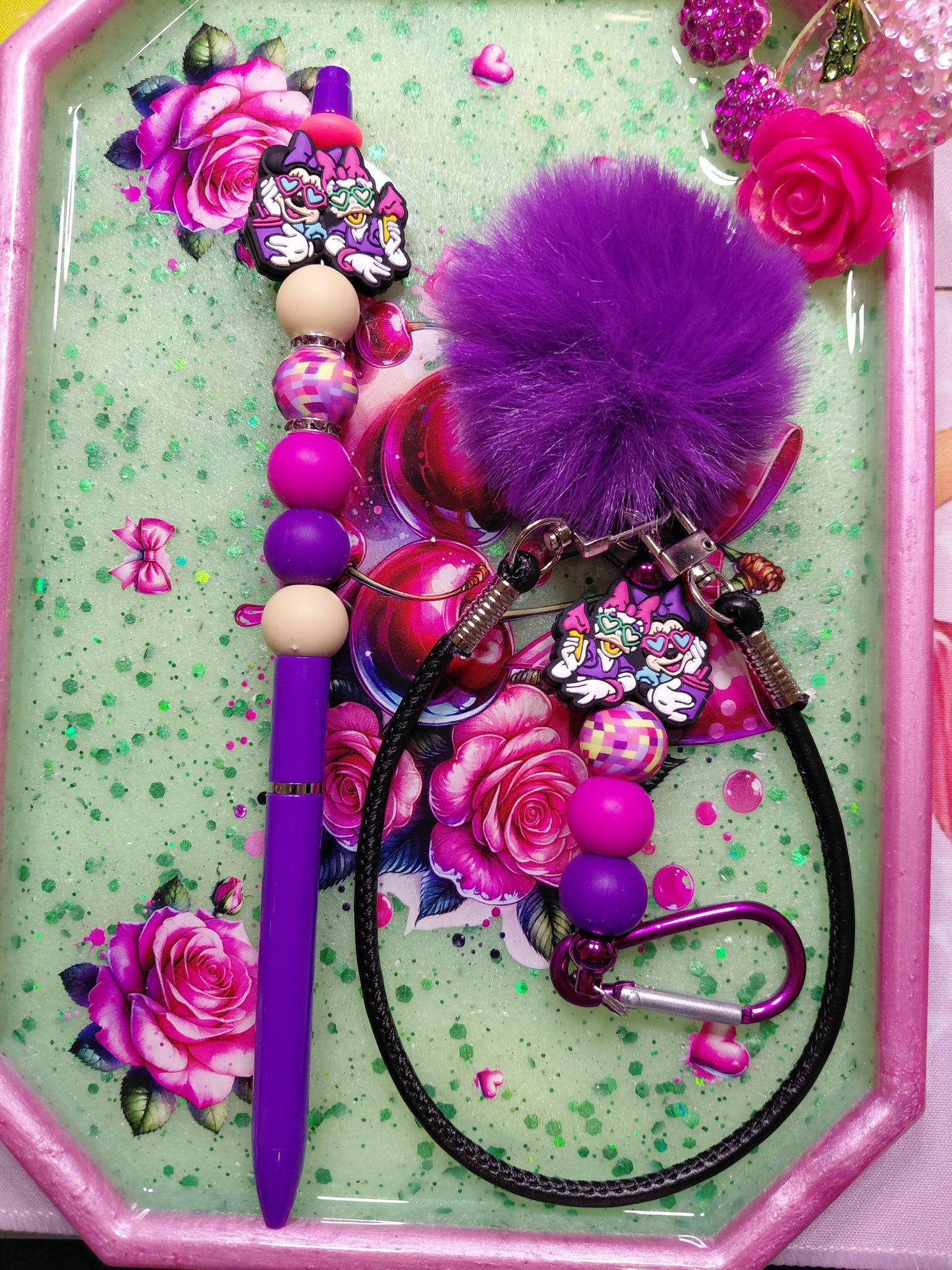 Pen and Keychain Set