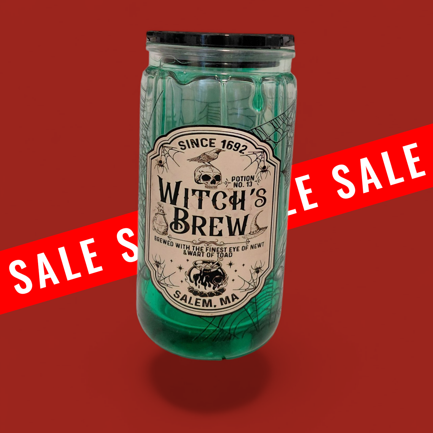 16oz Snow Globe Acrylic Tumblers