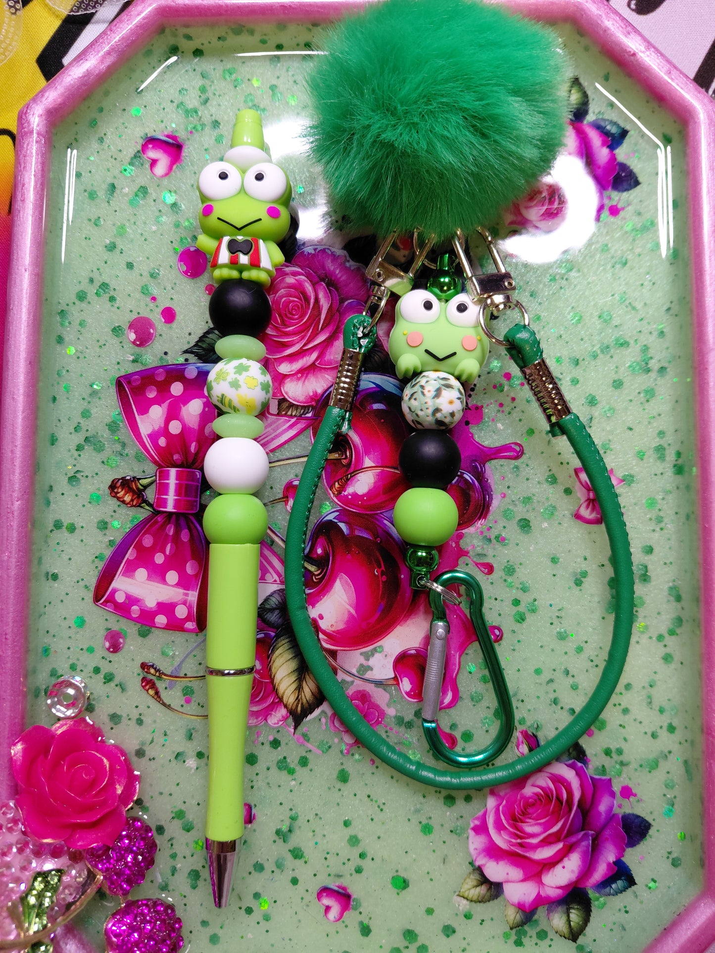 Pen and Keychain Set